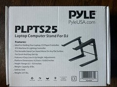 Pyle-Pro Laptop Computer Stand for DJ, PLPTS25