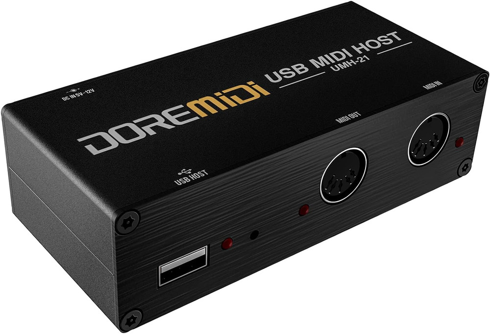 Upgraded USB Host MIDI Interface1-In and 1-Out, MIDI Host Box High Speed USB to