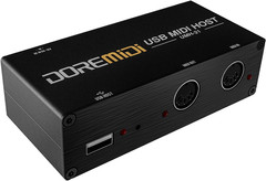 Upgraded USB Host MIDI Interface1-In and 1-Out, MIDI Host Box High Speed USB to