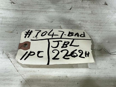 JBL 2262h 8OHMS Driver #7047 (FOR PARTS/ NO RETURN) THS