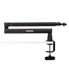 Gator Frameworks Low-Profile Series Premium Broadcast Boom Arm Fully Adjustable