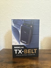 RodeLink TX-BELT Wireless Beltpack Transmitter & Lavalier Microphone- NEW IN BOX