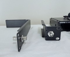 Tested-Shure BLX4R Wireless Mic System Rack Mnt. Receiver w/ Shure 93 Mic