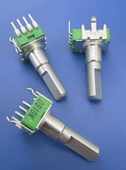 ALPHA 0B10K Potentiometer 4Pin 360 Endless Rotation Encoder for Midas PRO6 Mixer