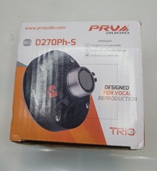 PRV Audio D270Ph-S- 1″ Exit Phenolic Compression Driver Vocal Reproduction 8ohms