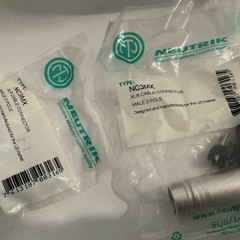 Neutrik NC3MX 3 Pin XLR Male Mic Microphone Cable Connector Mixer Nickel Plated