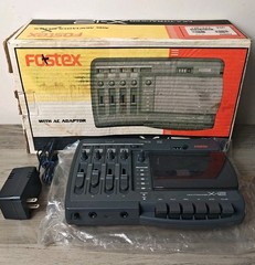 Fostex X-12 (X12) Multitracker Analog Cassette Tape Recorder In Box Working