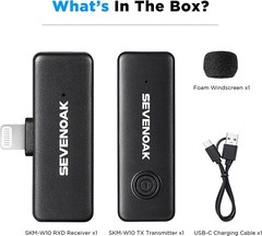 Sevenoak 2.4GHz Wireless Microphone System SK-W10-D1
