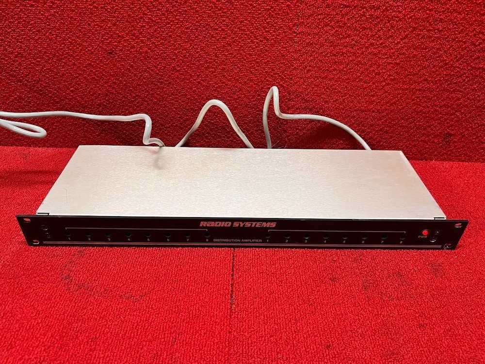 Used Radio Systems Audio Metrics Distribution Amplifier Good Condition