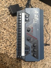 Aviom A-16II Personal Monitor Mixer Missing 2 Buttons W/ Stand + Power Supply