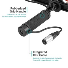Wind & Vibration Protection System for Shotgun Microphones – 12-point Shockmount