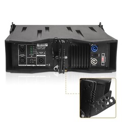 OPEN BOX: Sound Town Dual 6.5″ Active Line Array Speaker ABS (CARPO-LA6PW-R)