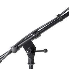 Gator Rok-It Series Low-Profile Microphone Stand with 16″ Adjustable Boom Arm