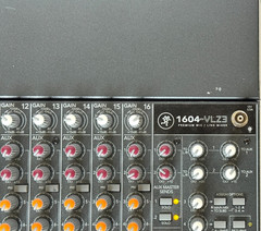 Mackie 1604-VLZ3 16-Channel Premium Mic / Line Analog Audio Mixer Console 1604VL