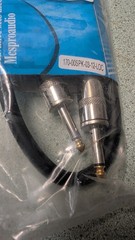 Professional Grade Speaker Cable Two Pack New In Package 3ft 1/4 Inch