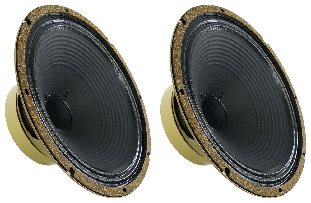 (2) Celestion G12M-65 Creamback 12″ 65W Guitar Speakers 8 Ohm W/ Ceramic Magnets