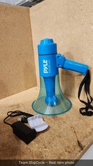Pyle PMP67WLTB 40W Portable Megaphone Bullhorn and Flashlight With Siren G2U