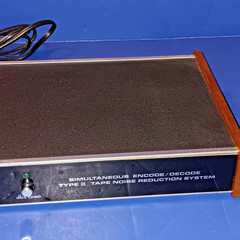 DBX Recording Technology Series Model 224 Type II Tape Noise Reduction Tested