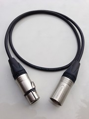3FT Mogami W3080 110 Ohm AES/EBU Neutrik XX Series XLR 3Pin Digital Audio Cable