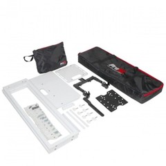 Pro X Flex Totem TV Adjustable Height Totem W/Folding Base Plate, 55″ TV Mount