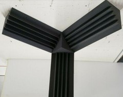 8″ STUDIO ACOUSTIC WEDGE FOAM CORNER KIT BASE ABSORBERS