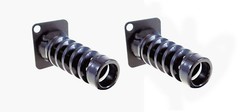 (2 Pack) Procraft D-Plate w/ Heyco 7P-7 Cable Grip Fits Diameter 0.36″-0.43″ #D-