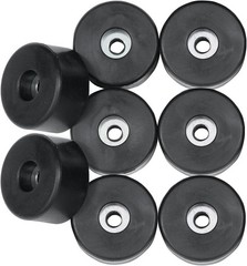 Rubber Feet Bumper Amp Speaker Set 8 Guitar Amplifier Cabinet Rubber Bumper 1.5″
