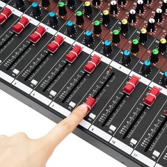16 Channel Professional Powered Mixer Power Mixing 16 DSP USB NEW