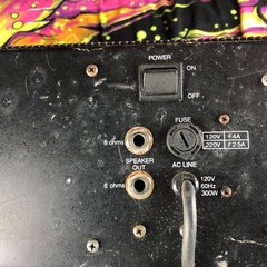 SoundTech 4150 4-Channel Powered Mixer Untested As Is Parts Or Repair Only