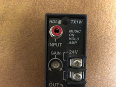Radio Design Labs RDL TX-1W Music on Hold Amplifier 1 Watt