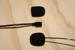 6 PCS Mini Black Foam Cover Windscreen Windshield for Headset Lapel Microphones