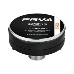 2x PRV Audio D270Ph 1″ Phenolic TRIO Driver 150W 8 Ohms + WG11-25 White Horn