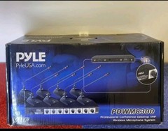 Pyle PDWM8300 8-Cg Conference Wireless Microphone System-VHF