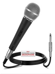 Pyle Professional Moving Coil Dynamic Handheld Microphone + 15′ Cable PDMIC58