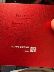 Focusrite Scarlett Solo 3rd Gen-Channel Pro Audio Interface – SCARLETT-SOLO-3G