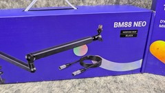 FIFINE Tank3 NEO XLR /USB Dynamic Microphone & BM88 Neo Low Profile Boom Arm