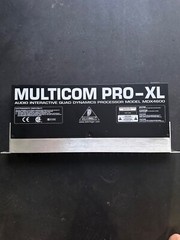 Behringer Multicom Pro-XL MDX4600 4 Channel Dynamics Processor Rackmount