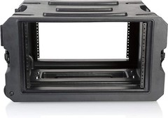Gator Cases Pro Series Rotationally Molded 6U Rolling Rack Case with 19″ Depth