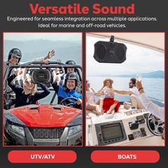 Pyle 10″ Marine 400 Watt Subwoofer