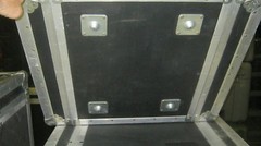 Double Ended 25x22x17 Anvil Computer Work Station Case Slid Out Keyboard Shelf