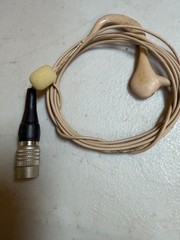 AUDIO TECHNICA 893-TH-CW micro earset omni condensor mirophones. Set of three