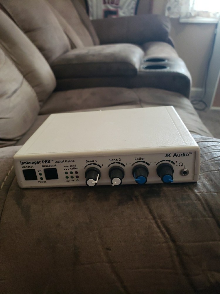 JK AUDIO INNKEEPER PBX BROADCAST HOST DIGITAL HYBRID MADE IN USA AS IS. READ.
