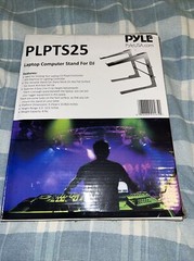 Pyle PLPTS25 DJ Notebook Stand-O