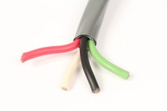 Belden 4-Conductor Speaker Cable 4c 4co 12AWG Bulk/Bare Various Length Available