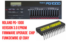 Roland PG-1000 OS 3.0 EPROM Firmware Upgrade Chip / Custom Firmware MOD PG1000