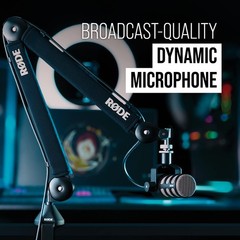 RODE Microphones PodMic Dynamic Microphone for Podcasts