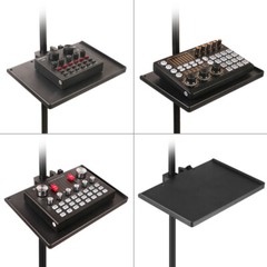 Microphone Sound Card Tray Multimedia Stand For Tripod Live Broadcast Universal