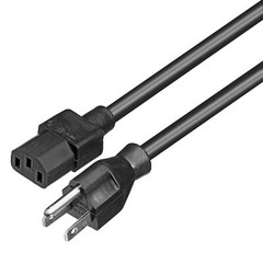 Pro X 25′ Power Cord NEMA 5-15P to NEMA 3-Prong 5-15R 14AWG Shielded Power Cable