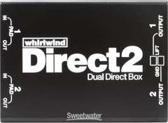 Whirlwind Direct2 2-channel Passive Instrument Direct Box