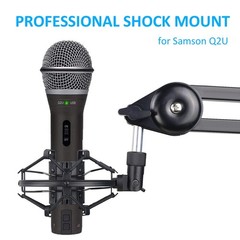 SUNMON Q2U Mic Shock Mount Black